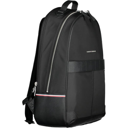 Tommy Hilfiger – Schwarzer Polyester-Rucksack für Herren