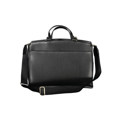 Tommy Hilfiger – Schwarze Polyethylen-Handtasche für Damen