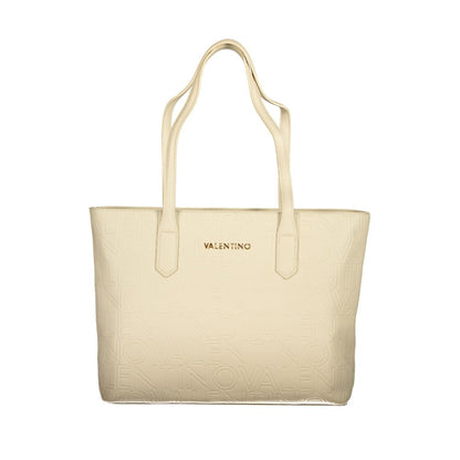 Mario Valentino Beige Polyethylene Handbag