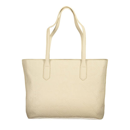 Mario Valentino Beige Polyethylene Handbag