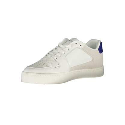 Calvin Klein Herren-Sneaker aus weißem Leder