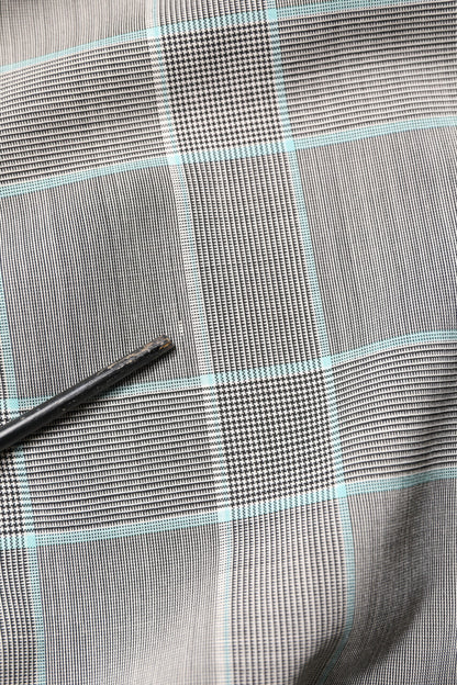 Dolce &amp; Gabbana – Mehrfarbige, karierte Windjacke mit durchgehendem Reißverschluss