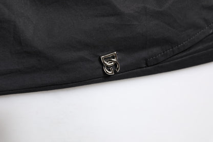 Dolce &amp; Gabbana – Schwarzer, zweiteiliger Anzug „TAORMINA“ aus Baumwolle