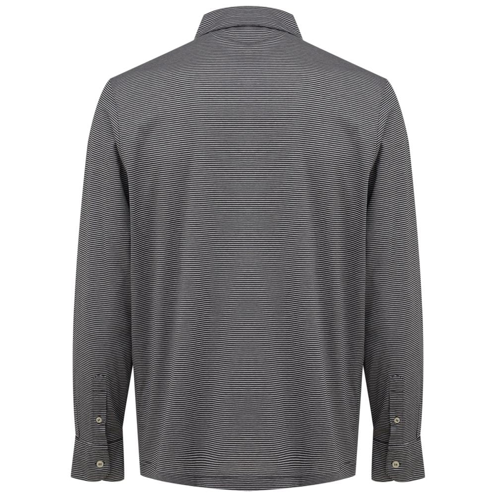 Canali Zweifarbiges Baumwollhemd