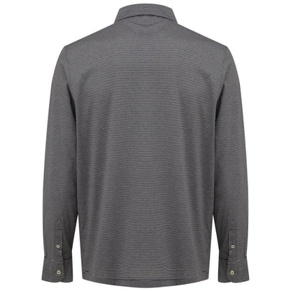 Canali Zweifarbiges Baumwollhemd