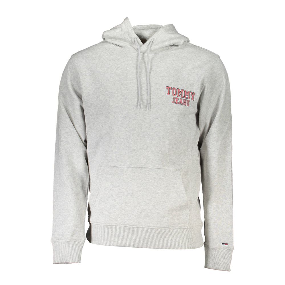 Tommy Hilfiger Grauer Baumwollpullover für Herren