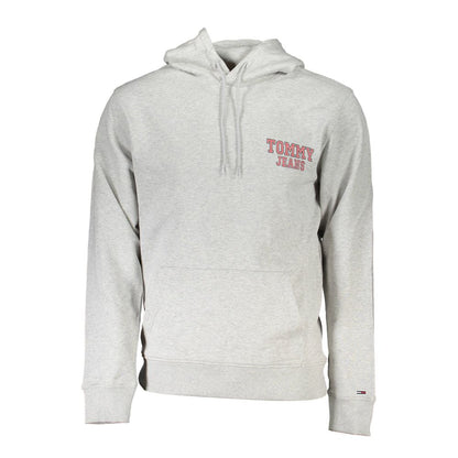 Tommy Hilfiger Grauer Baumwollpullover für Herren