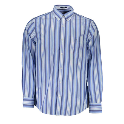 Gant Blue Cotton Men Shirt