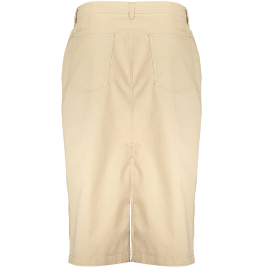 Gant Beige Baumwoll Damen Rock