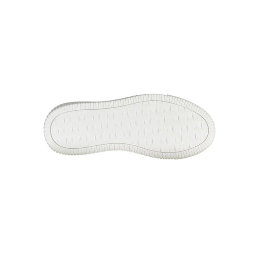 Calvin Klein Damen Sneaker aus weißem Leder