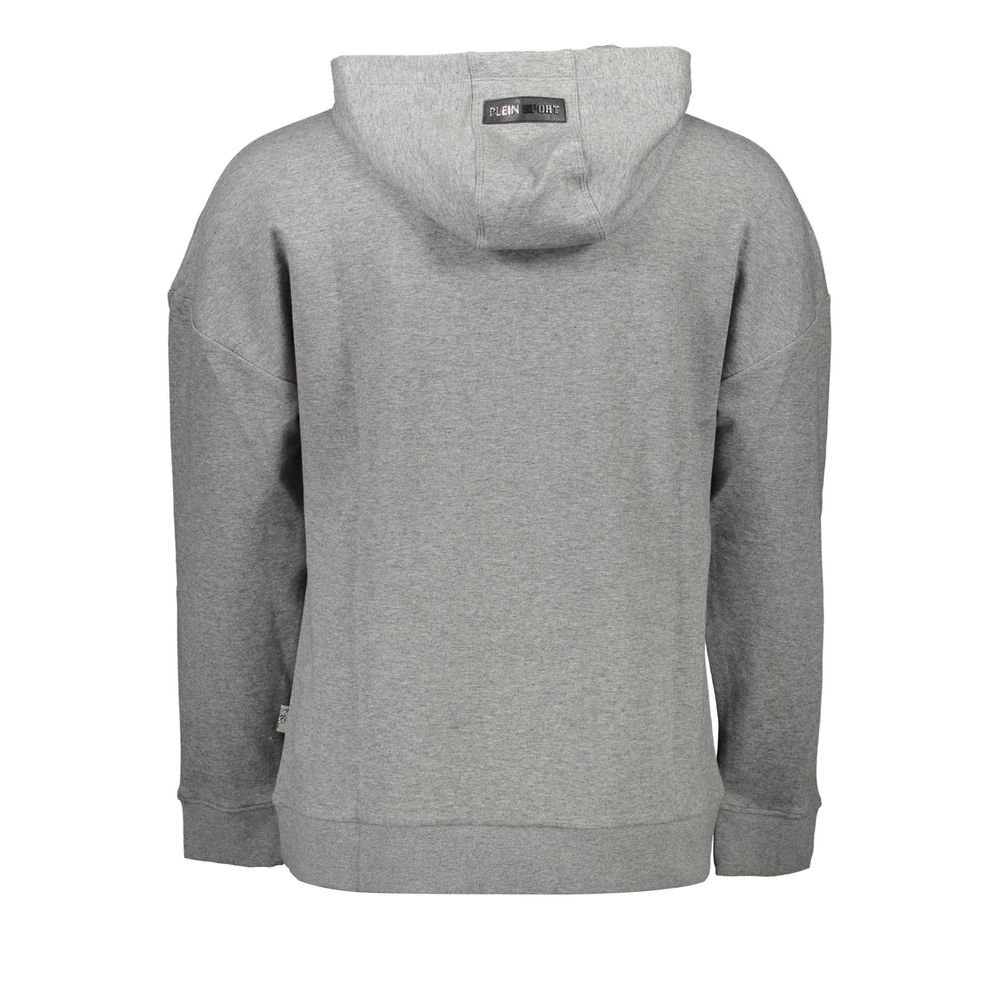 Plein Sport Grauer Baumwollpullover für Herren