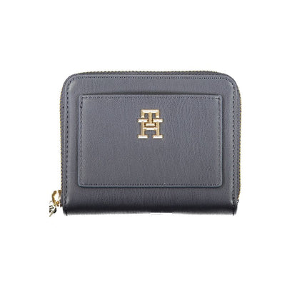 Tommy Hilfiger – Blaue Polyethylen-Geldbörse