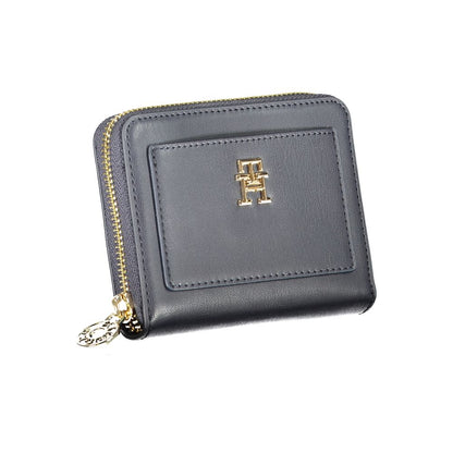 Tommy Hilfiger – Blaue Polyethylen-Geldbörse