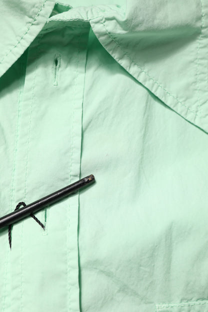 Dolce &amp; Gabbana Grünes Kurzarm-Freizeithemd aus Baumwolle für Herren