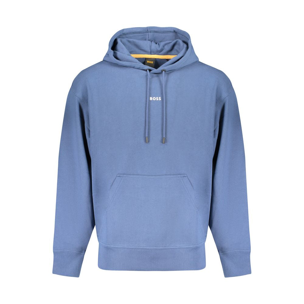 Hugo Boss Blauer Baumwollpullover