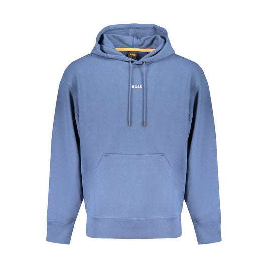 Hugo Boss Blauer Baumwollpullover