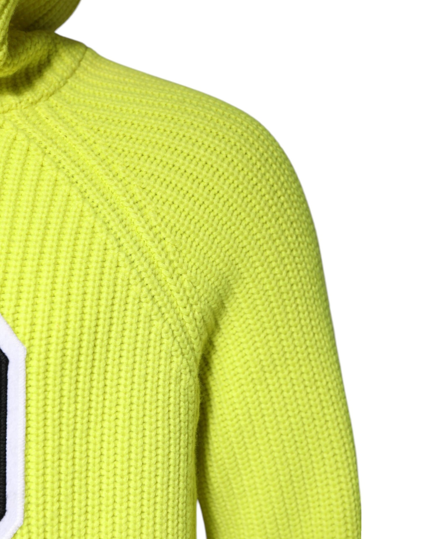 Dolce &amp; Gabbana Grüner 69 Strickpullover mit Kapuze für Herren