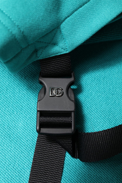 Dolce &amp; Gabbana Grüner Baumwoll-Kapuzenpullover für Herren