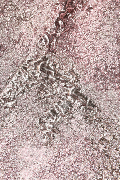 Dolce &amp; Gabbana – Ärmelloses Mini-Etuikleid aus Jacquard in Rosa