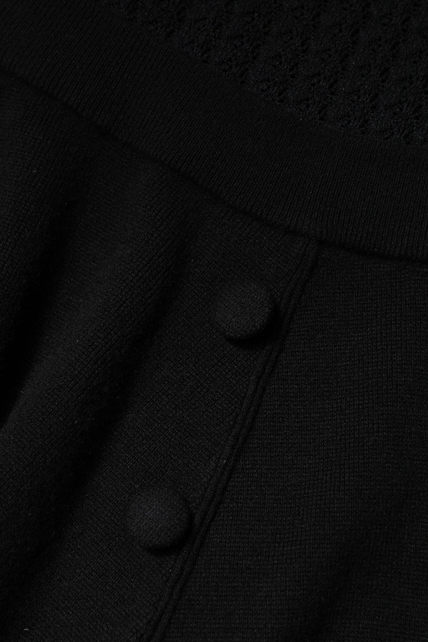 Dolce &amp; Gabbana – Schwarzes, langärmliges A-Linien-Midikleid aus Kaschmir