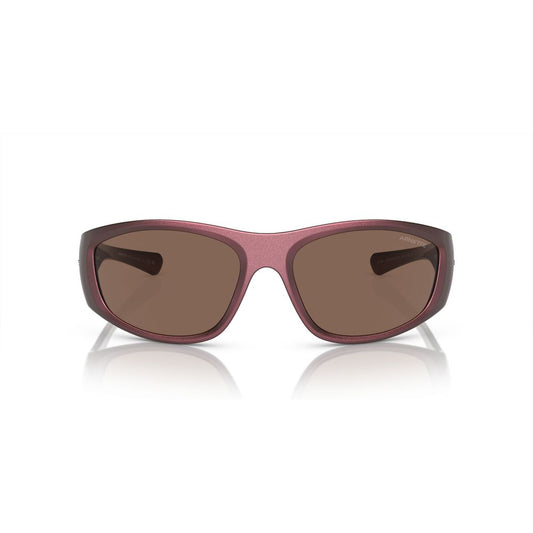 Arnette Sonnenbrille aus rotem Harz