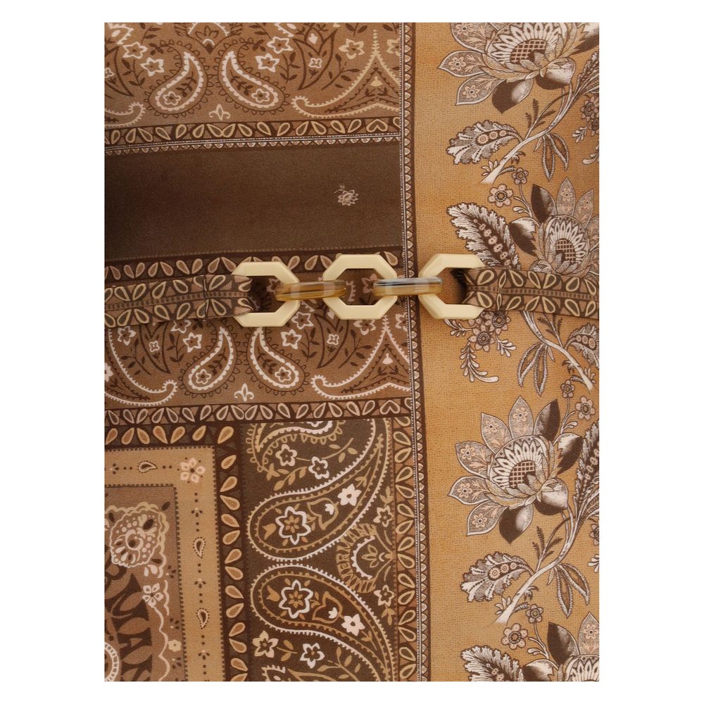 Zimmermann Brauner Polyamid-Badeanzug (einteilig)