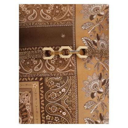 Zimmermann Brauner Polyamid-Badeanzug (einteilig)