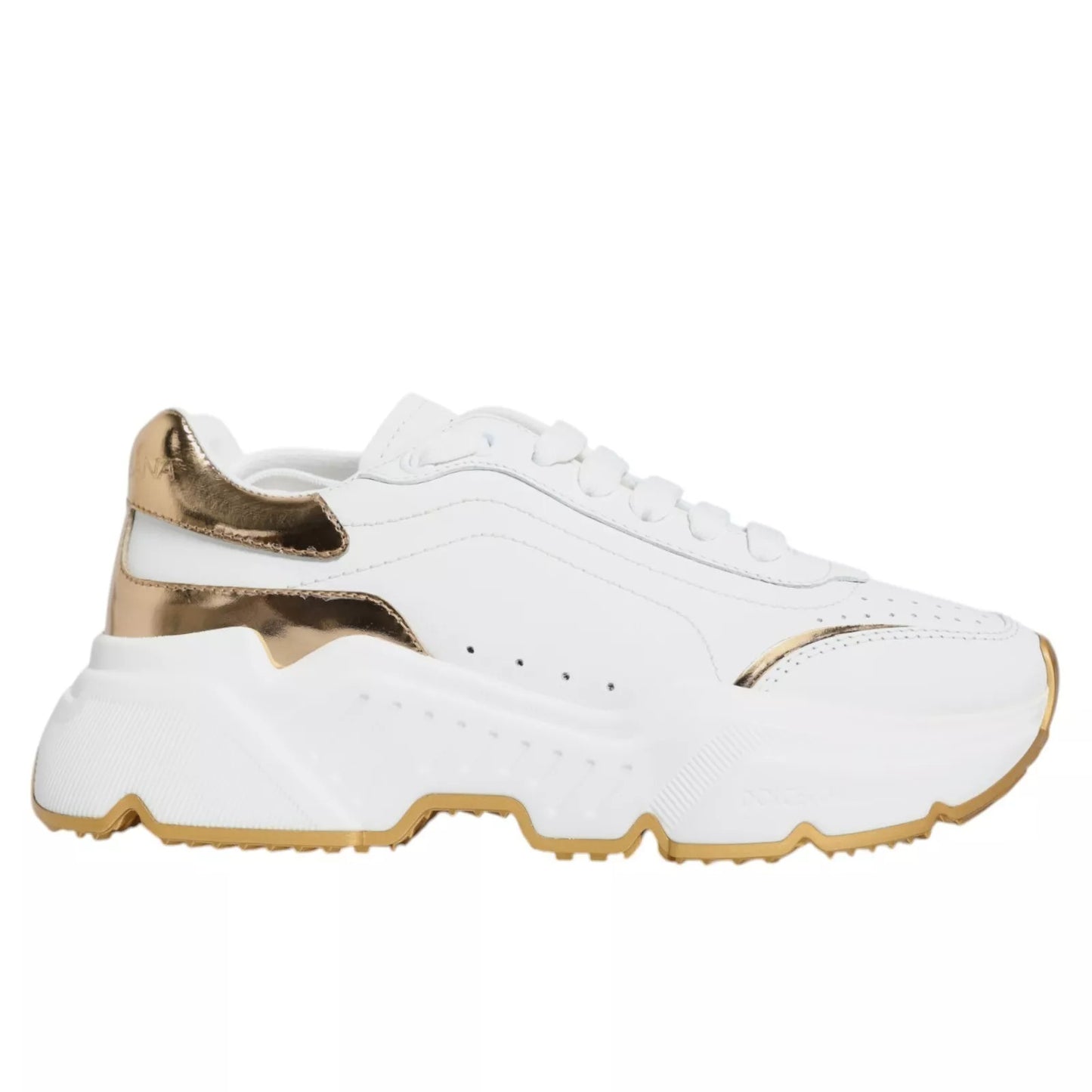 Dolce &amp; Gabbana Daymaster Low Top Sneakers in Weißgold