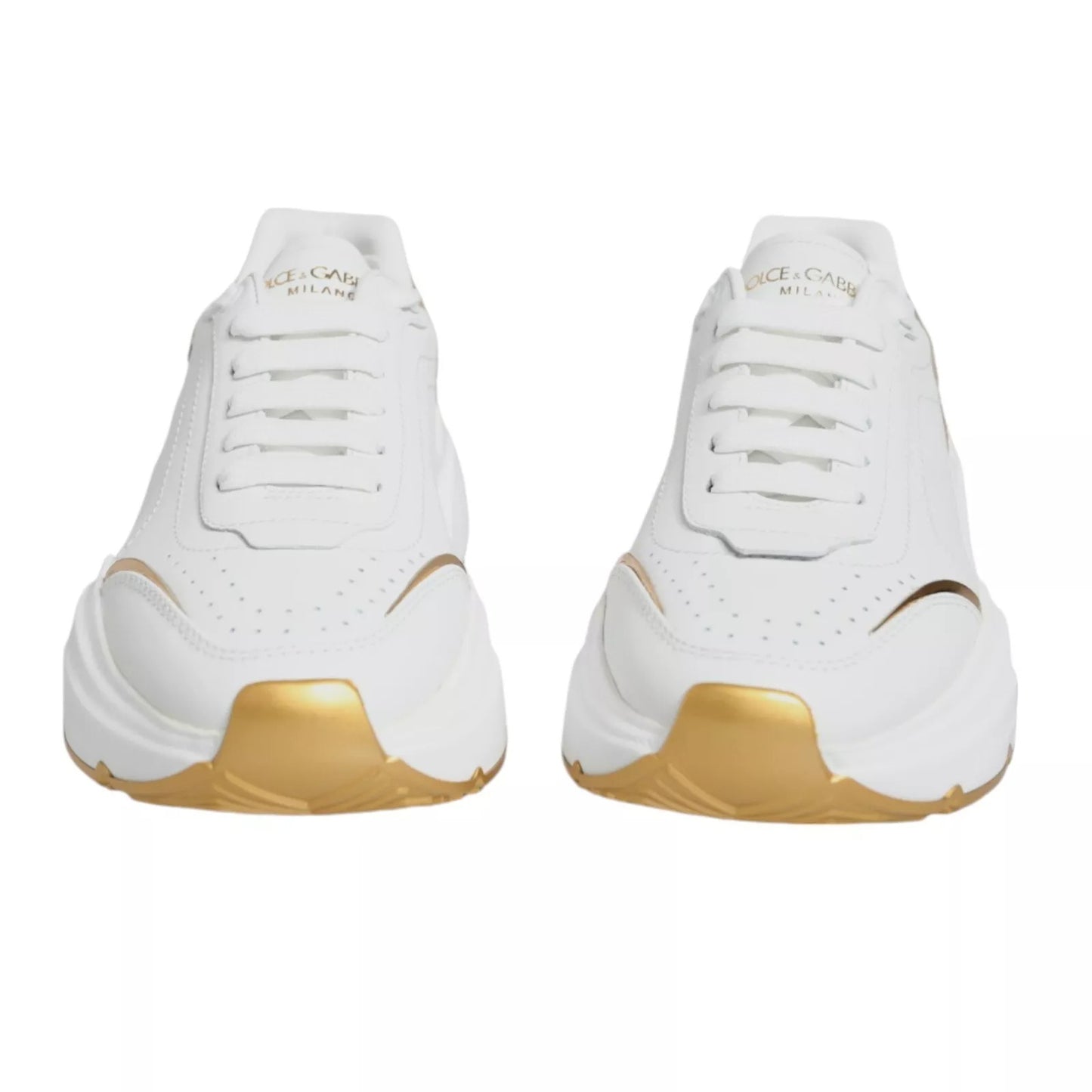 Dolce &amp; Gabbana Daymaster Low Top Sneakers in Weißgold