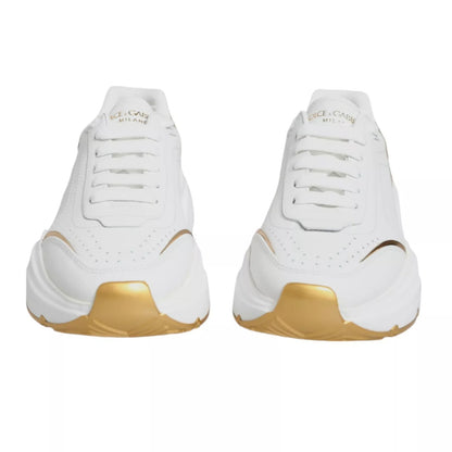 Dolce &amp; Gabbana Daymaster Low Top Sneakers in Weißgold