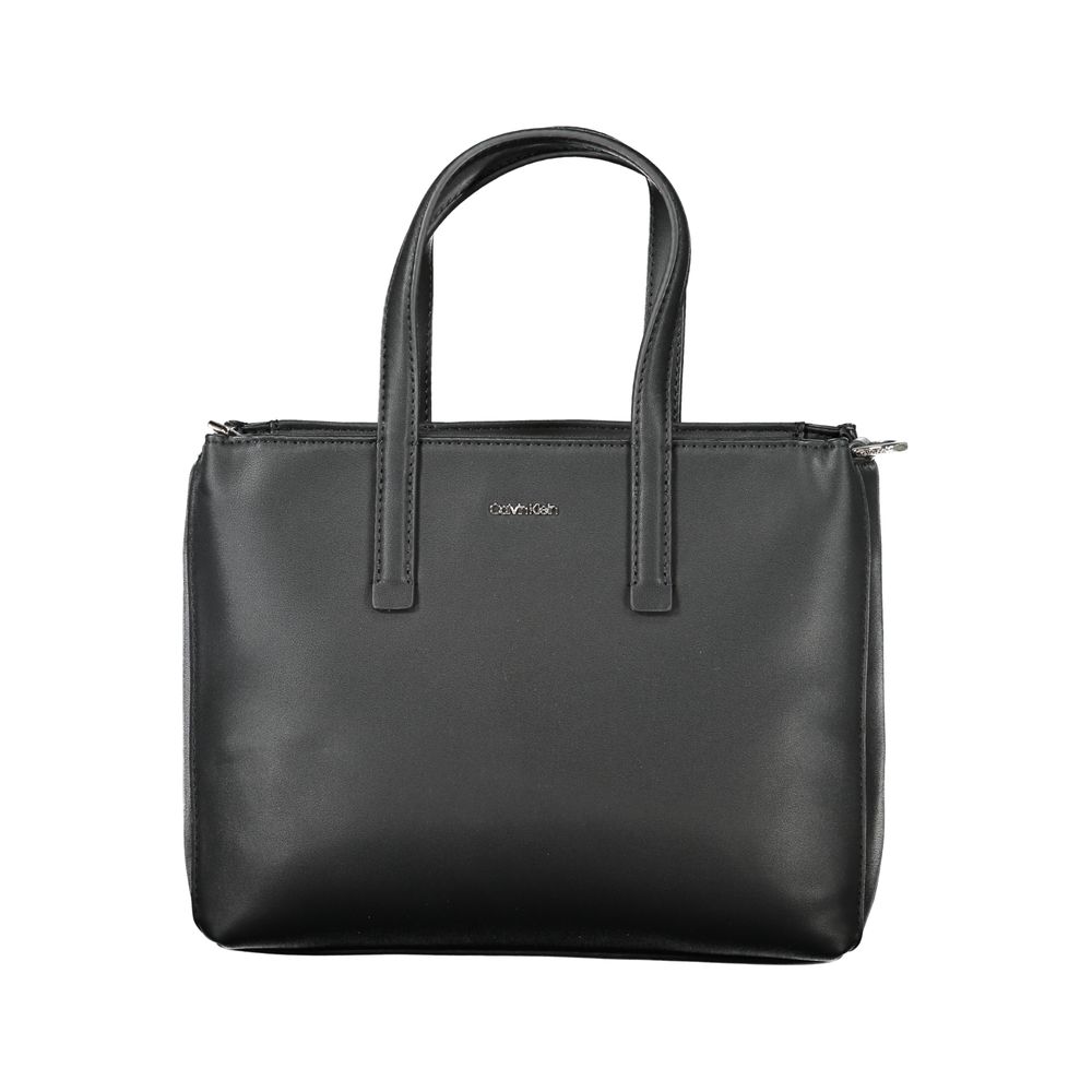 Calvin Klein Damenhandtasche aus schwarzem Polyester