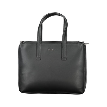 Calvin Klein Damenhandtasche aus schwarzem Polyester