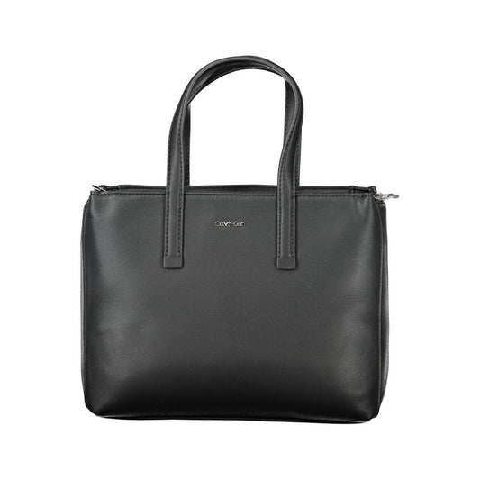 Calvin Klein Damenhandtasche aus schwarzem Polyester