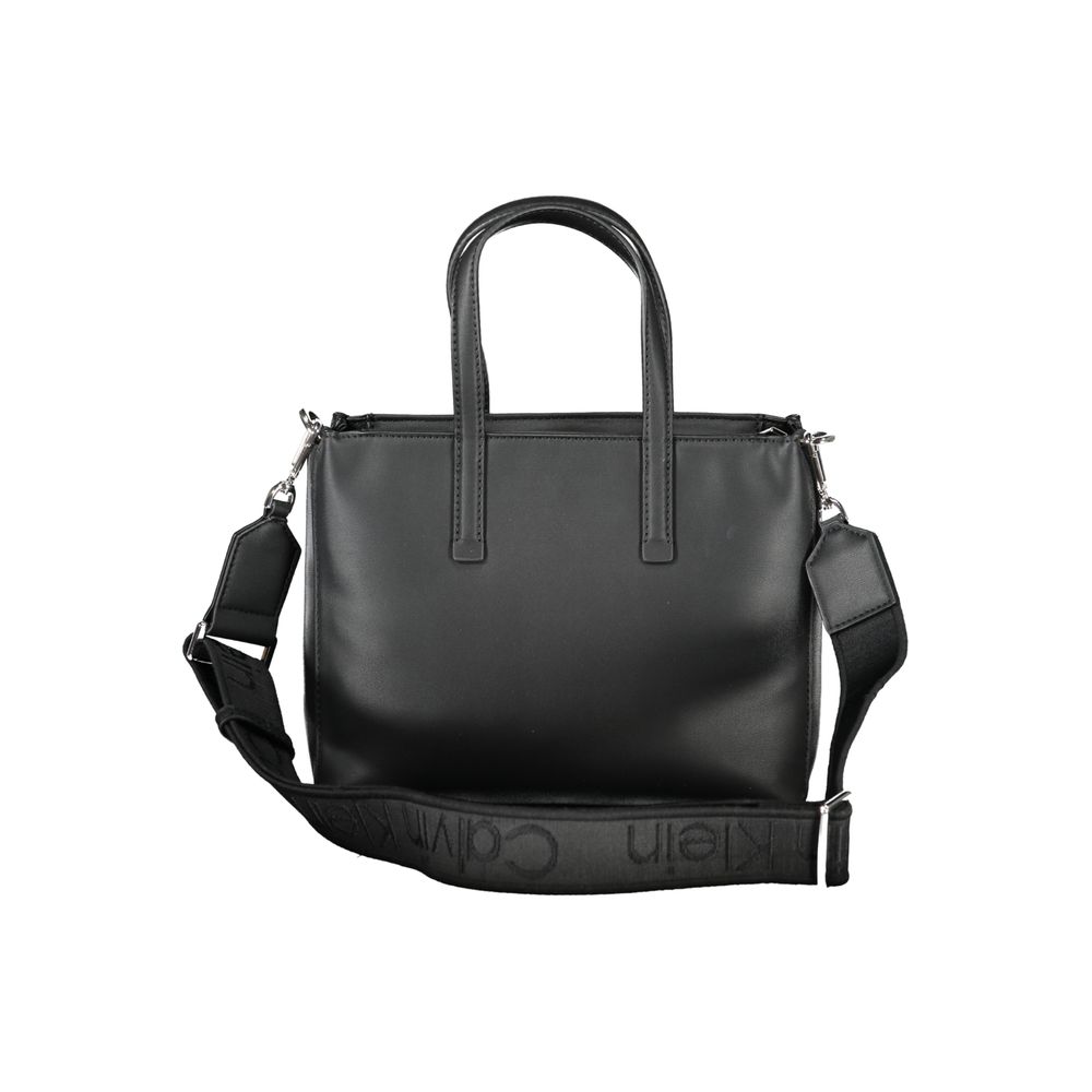 Calvin Klein Damenhandtasche aus schwarzem Polyester