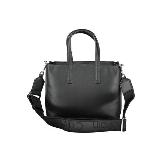 Calvin Klein Damenhandtasche aus schwarzem Polyester