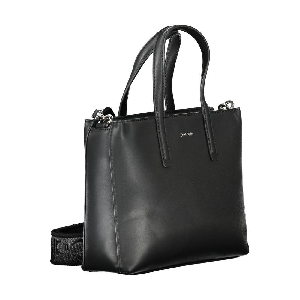 Calvin Klein Damenhandtasche aus schwarzem Polyester