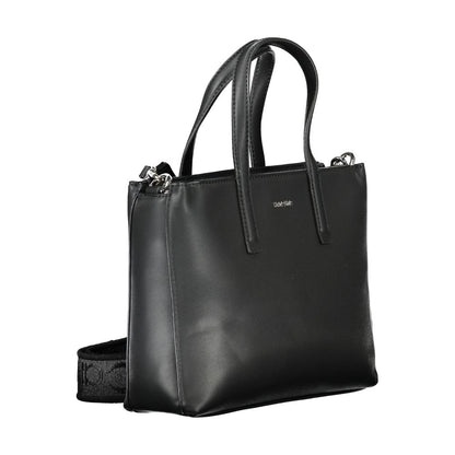 Calvin Klein Damenhandtasche aus schwarzem Polyester