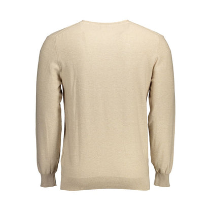 Gant Beige Cotton Men Sweater