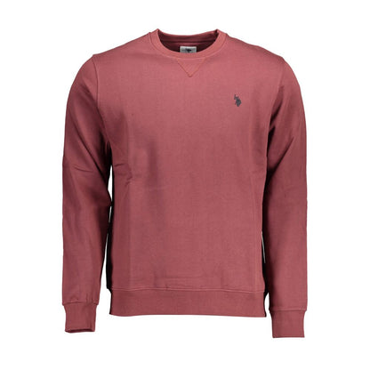 US POLO ASSN. Lila Baumwollpullover für Herren