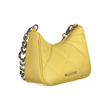 Mario Valentino Gelbe Polyethylen-Handtasche