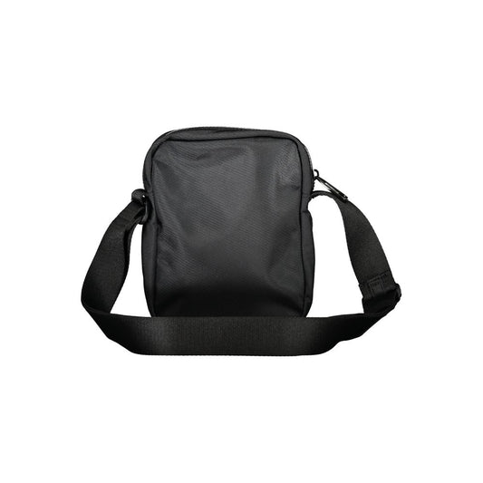 Calvin Klein – Elegante, schwarze, recycelte Schultertasche