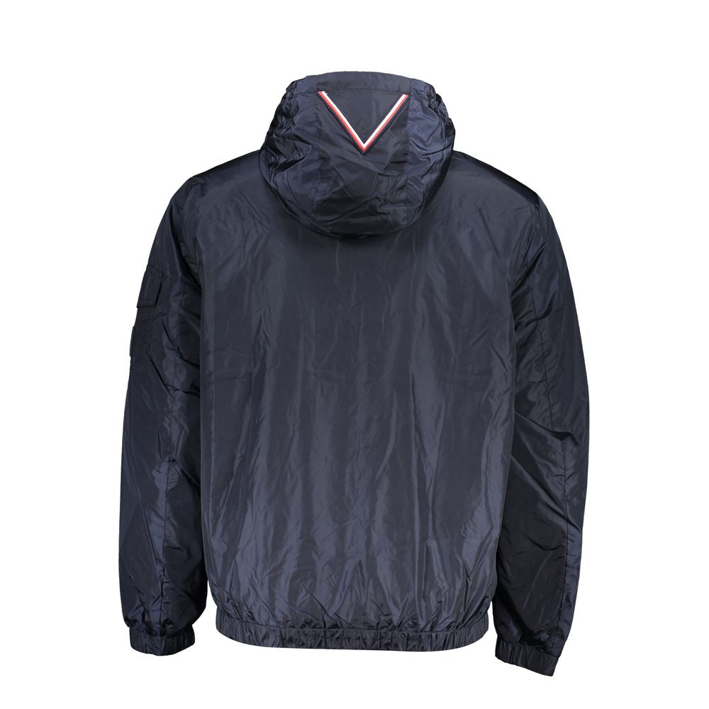 Tommy Hilfiger – Blaue Nylonjacke für Herren
