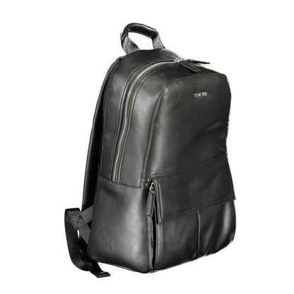 Calvin Klein Schwarzer Polyester Herren Rucksack