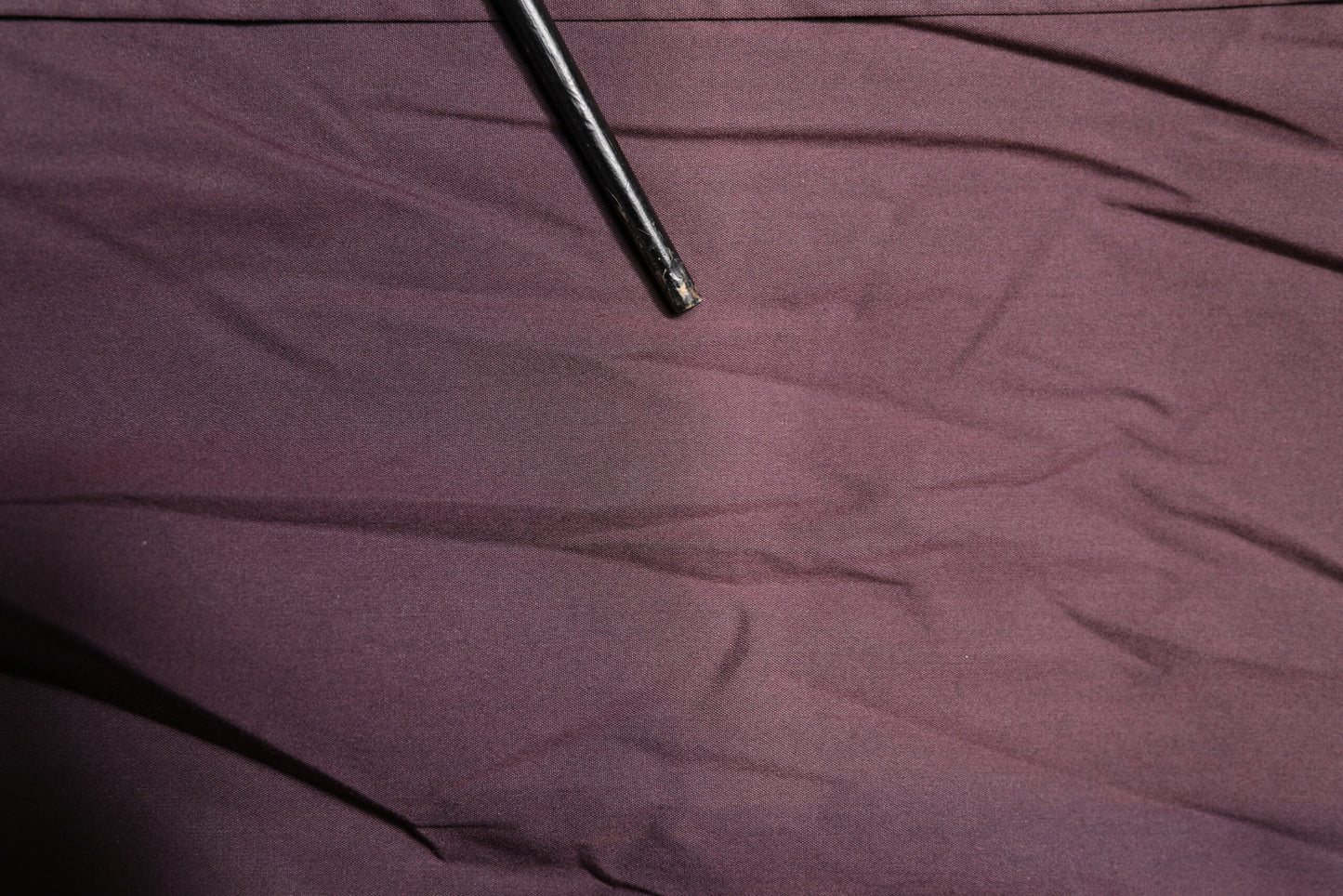 Dolce &amp; Gabbana Burgunderrotes GOLD-Langarmhemd aus Baumwolle