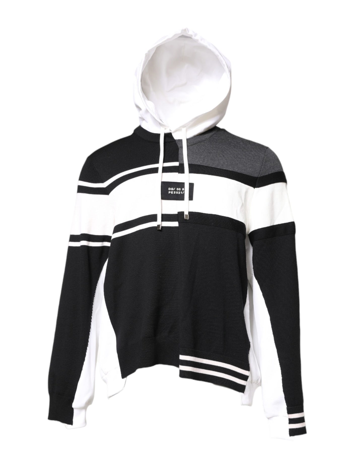 Dolce &amp; Gabbana – Mehrfarbiger Kapuzenpullover mit Logo