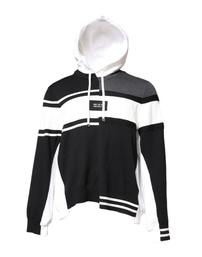 Dolce &amp; Gabbana – Mehrfarbiger Kapuzenpullover mit Logo