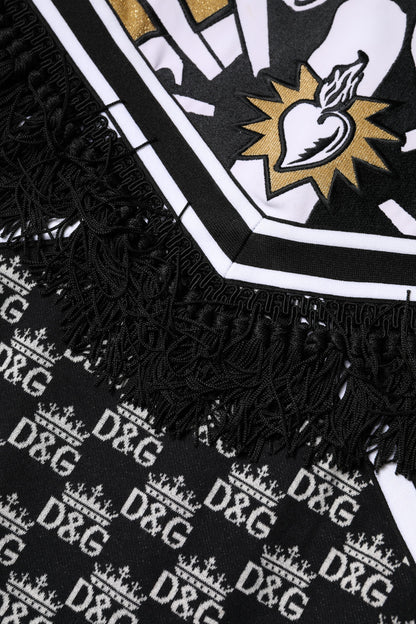 Dolce &amp; Gabbana Mehrfarbiger Pullover aus Baumwolle mit Rundhalsausschnitt