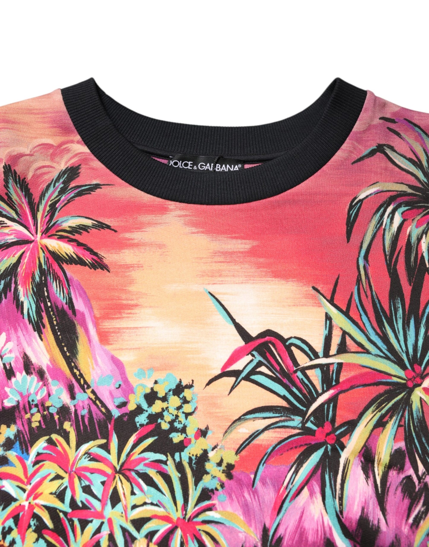 Dolce &amp; Gabbana Pullover mit Rundhalsausschnitt und mehrfarbigem Print