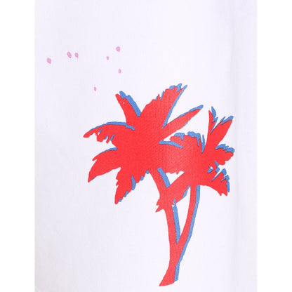 Comme Des Fuckdown – Weiße Baumwollshorts