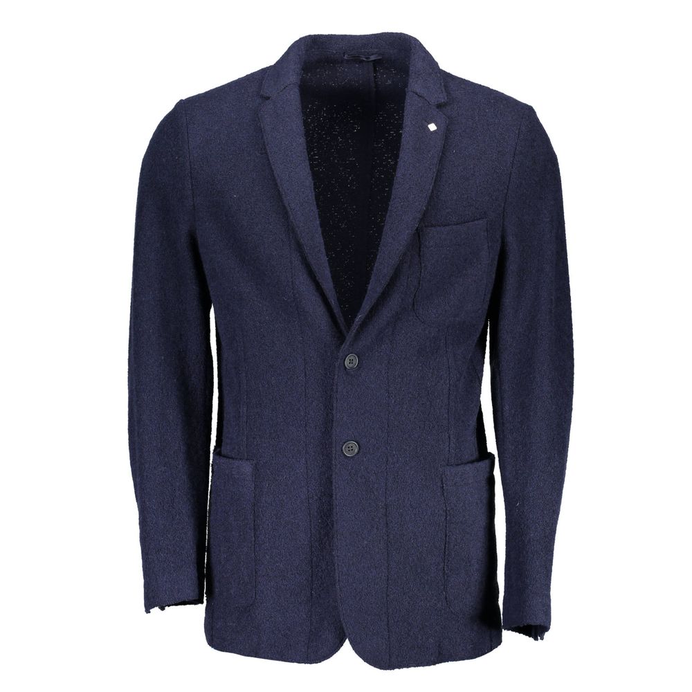 Gant Blaue Wolljacke für Herren